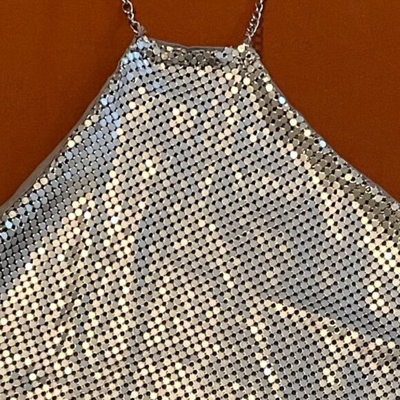Chain Mail Halter Top - Picture 6 of 6